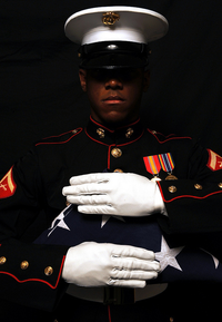 image of being a marine